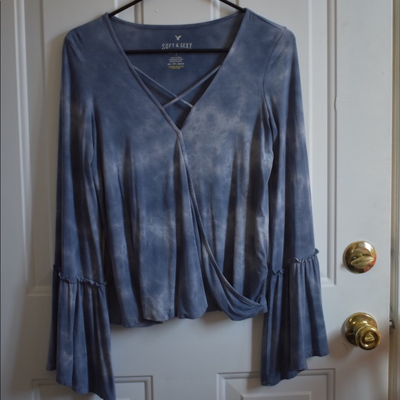 Soft and bouncy, tie dye blouse ✨ - Picture 2 of 2